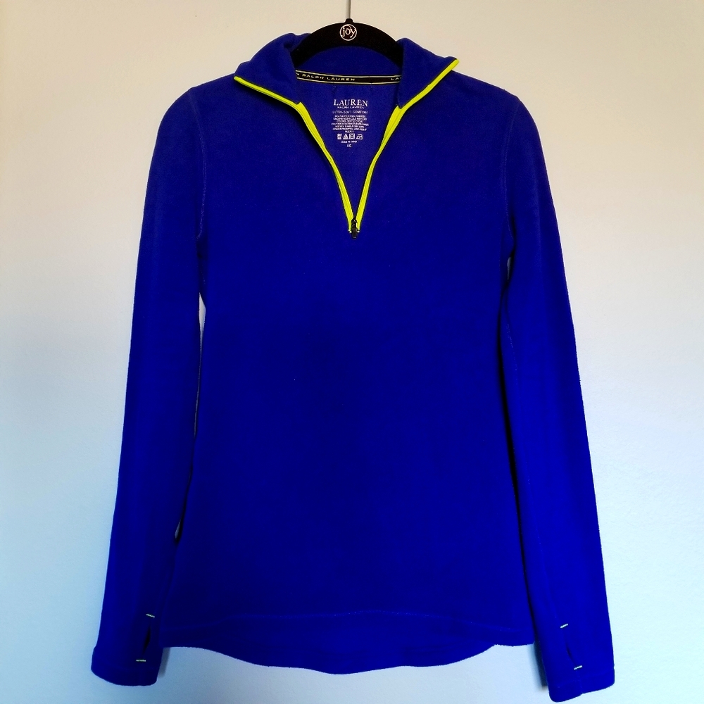 Lauren Ralph Lauren ultra soft fleece quarterzip